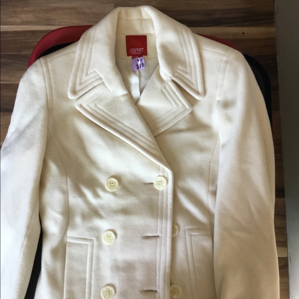 White winter coat